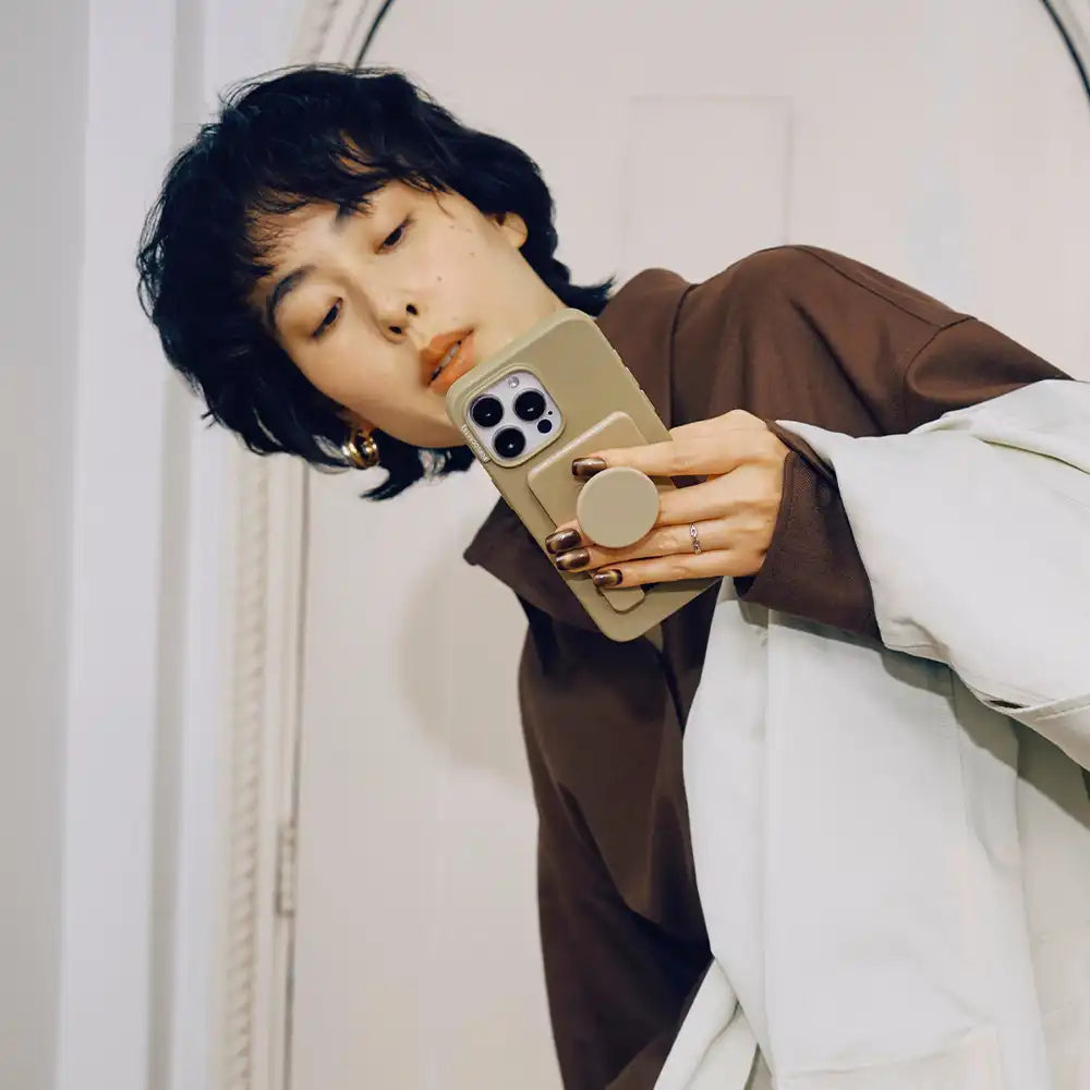 Latte — MagSafe PopWallet+