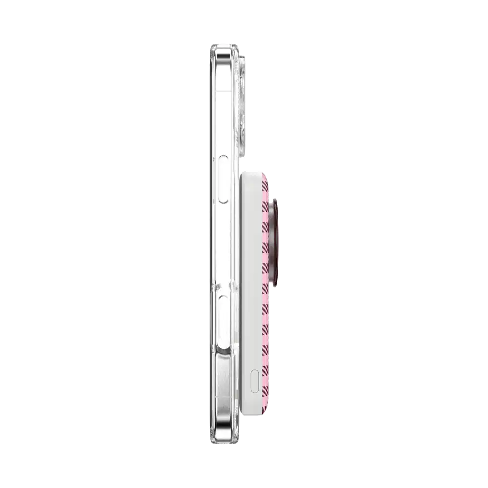 Pop of Pink Stripe — MagSafe PowerPack
