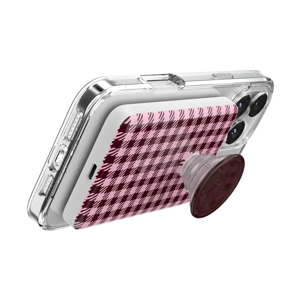 Pop of Pink Stripe — MagSafe PowerPack