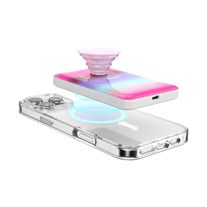 Pop of Pink Stripe — MagSafe PowerPack
