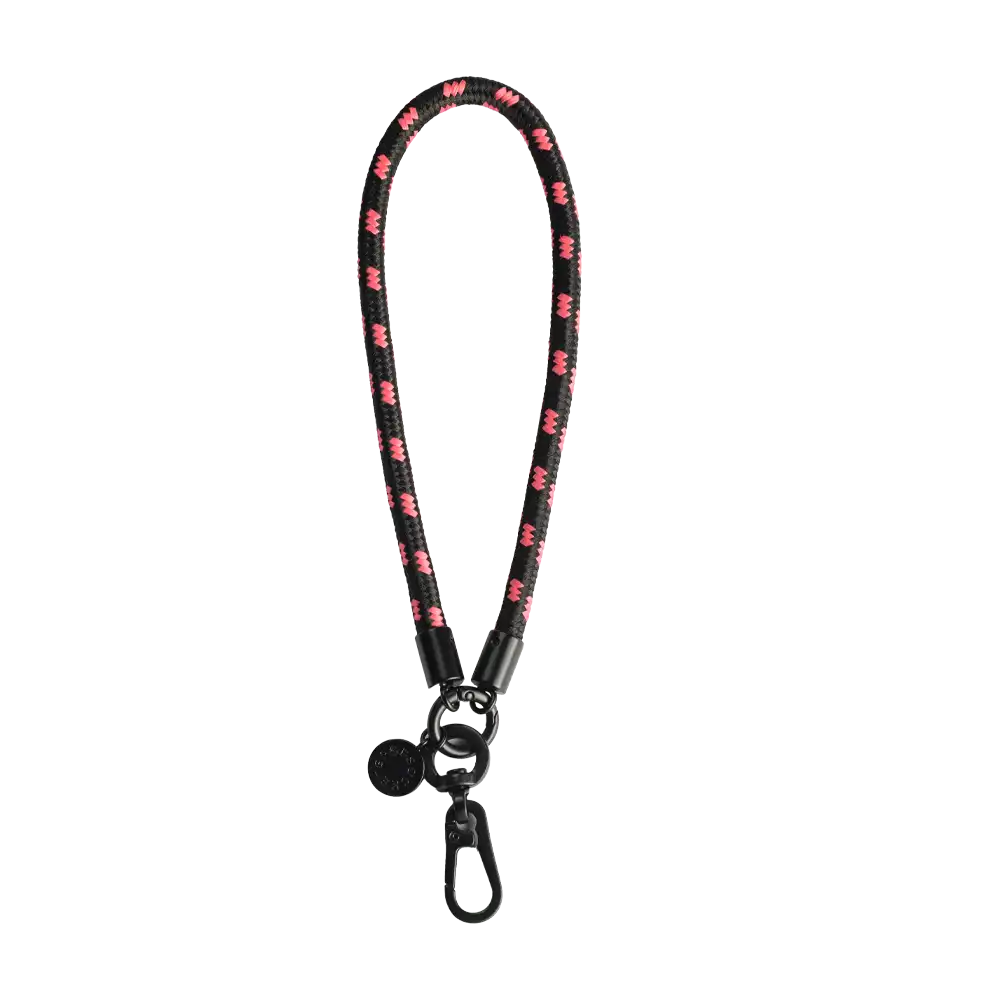 Ditsy Floral Noir — Phone Wristlet