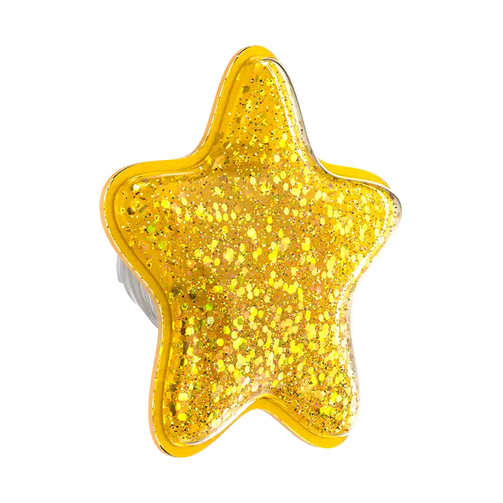 Tidepool Squishy Star Gold — MagSafe PopGrip