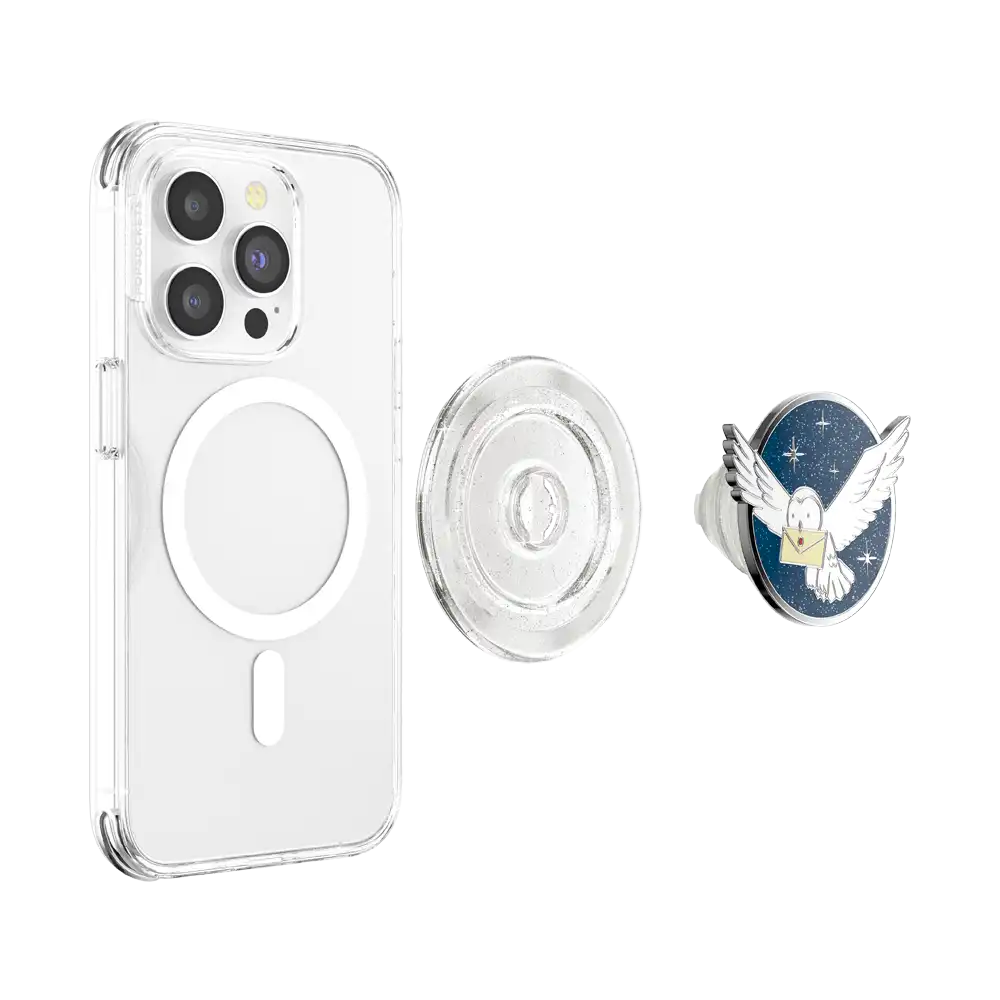 Enamel Hedwig™ — MagSafe PopGrip