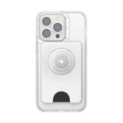 White Clear — MagSafe PopWallet+