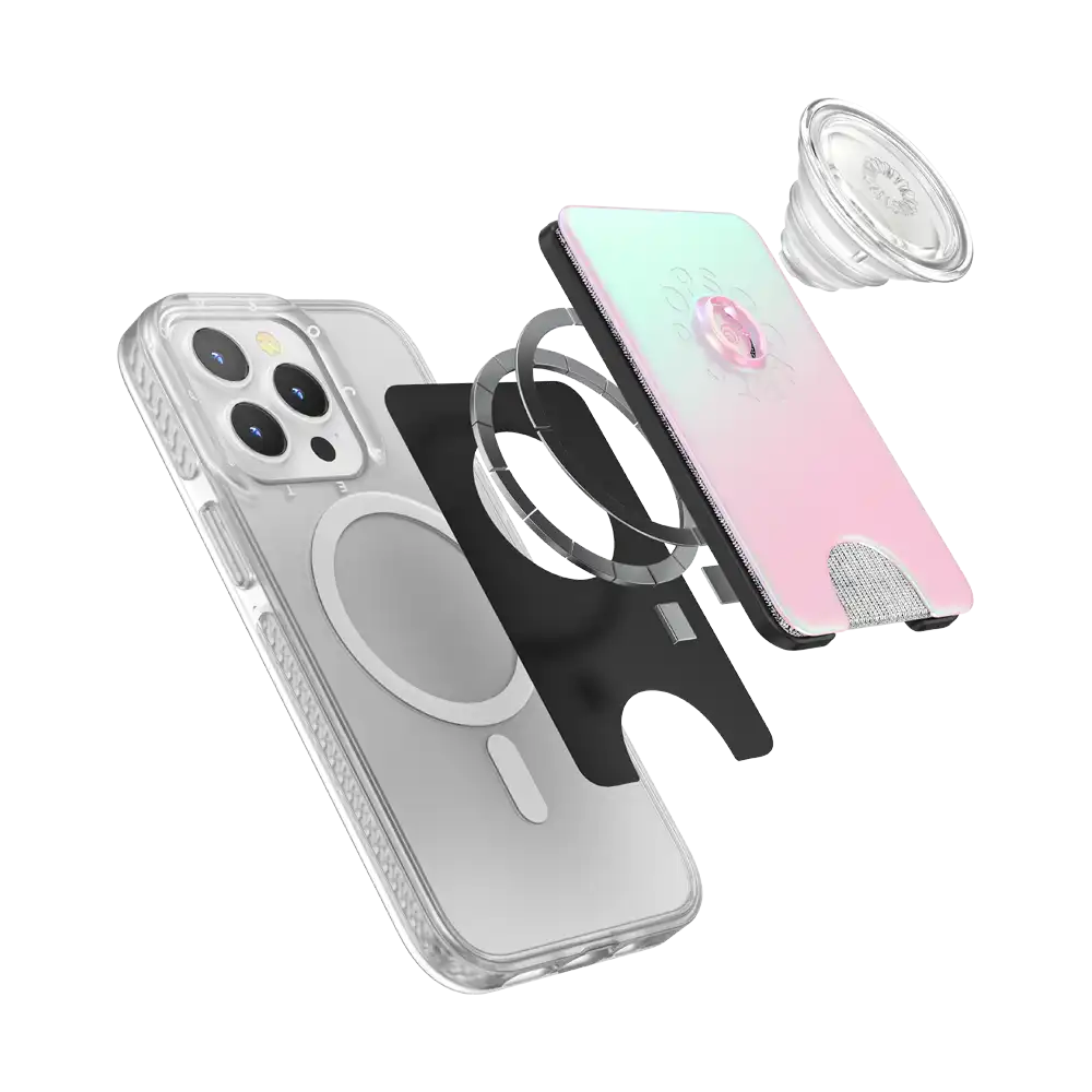 Mermaid Pink— MagSafe PopWallet+
