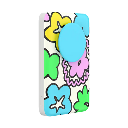 Doodle Flowers — MagSafe PowerPack