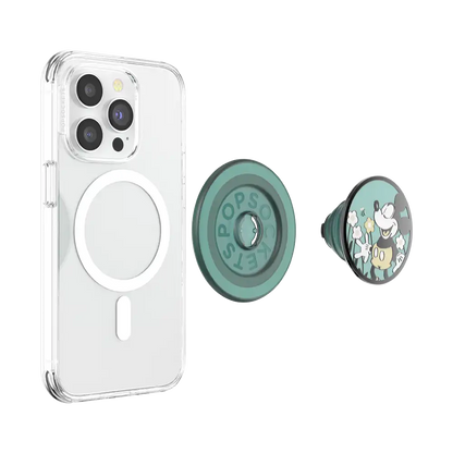 Tonal Flower Mickey — MagSafe PopGrip