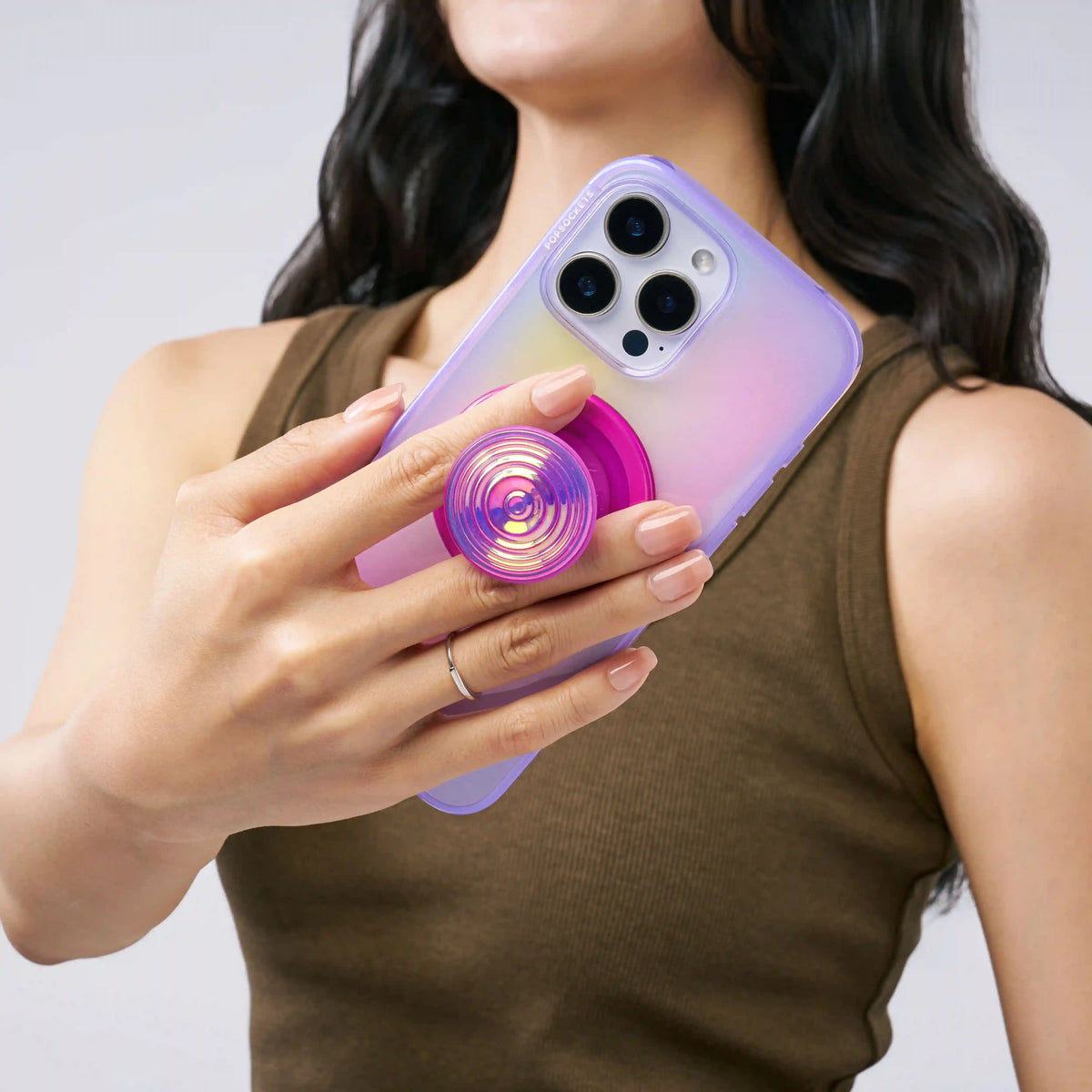 Ripple Iridescent Aviation — MagSafe PopGrip