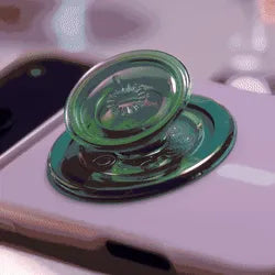 Iridescent Turquoise — MagSafe PopGrip