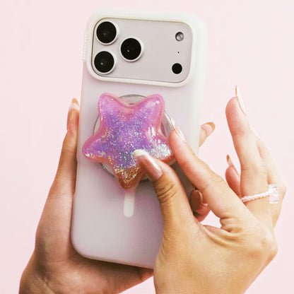 Tidepool Squishy Star Gold — MagSafe PopGrip