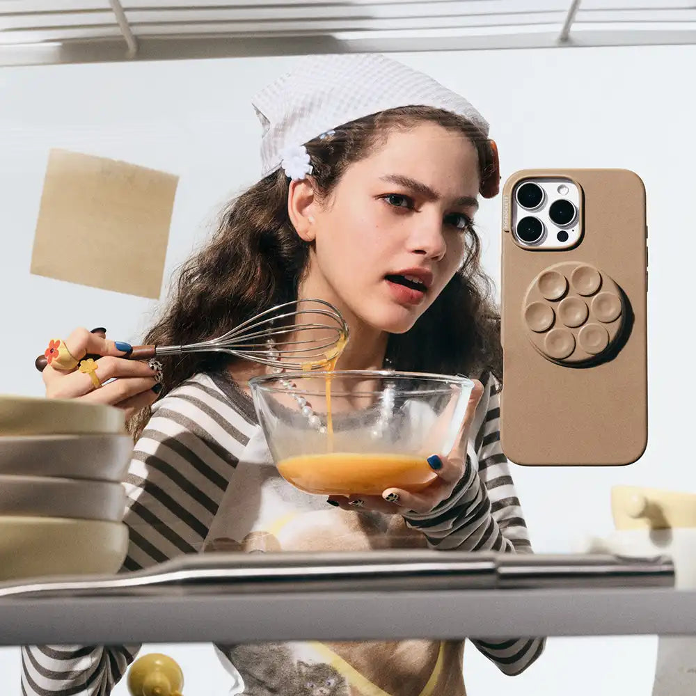 Latte— MagSafe Suck-Up Grip & Mount