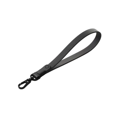 Vegan Leather Black — Phone Wristlet