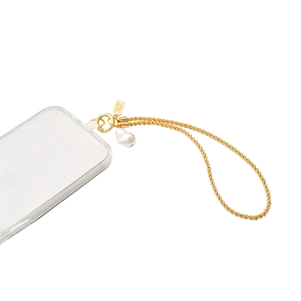 Gold Mariner Links — Phone Wristlet